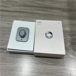 AS-IS Oura - Ring 4 - Smart Ring - Size Before You Buy with OR4 Sizing Kit - Size 11 - Silver