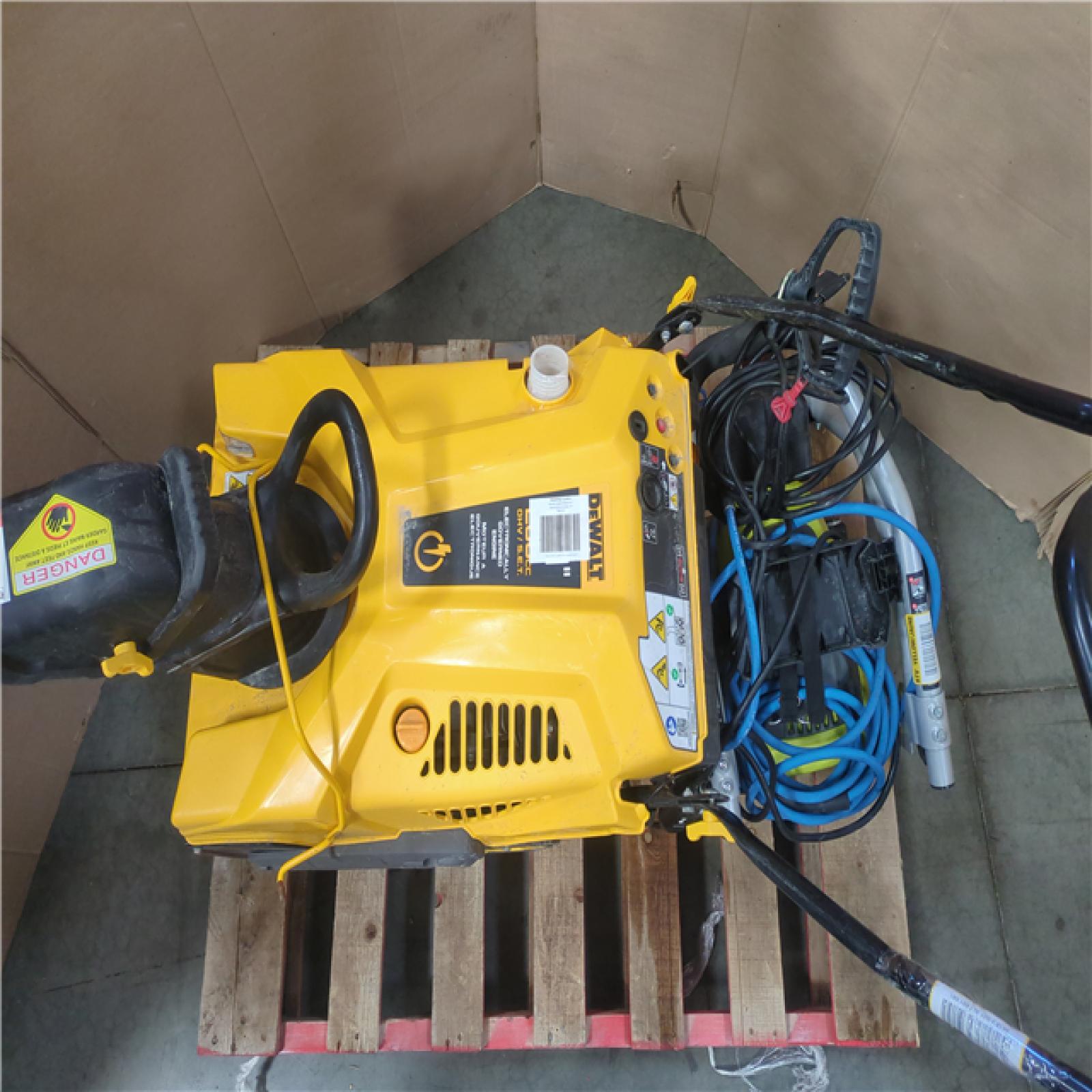 CALIFORNIA AS-IS OUTDOOR POWER EQUIPMENT