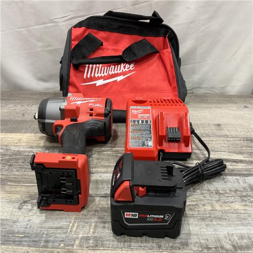 AS-IS Milwaukee FUEL 18V Lithium-Ion Brushless Cordless 1/2 in. Impact Wrench w/Friction Ring Kit