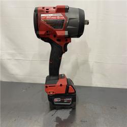 AS-IS - Milwaukee M18 FUEL 18V Lithium-Ion Brushless Cordless 1/2 in. Impact Wrench w/Friction Ring Kit
