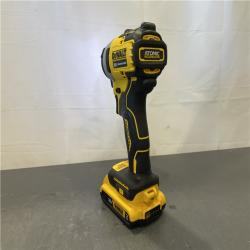 AS-IS - DeWALT ATOMIC 20V Max Lithium-Ion Brushless Cordless Compact 1/4 in. Impact Driver Kit