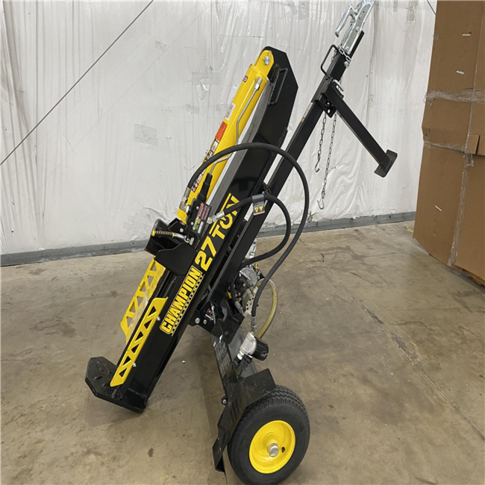 Houston Location - AS-IS CHAMPION POWER EQUIPMENT 27 Ton Gas Powered Log Splitter