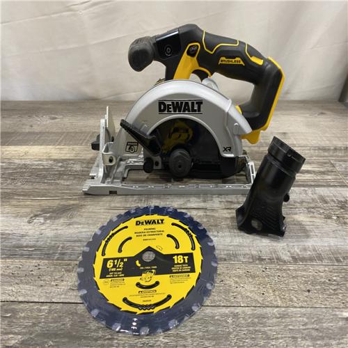 AS-IS DEWALT 20V MAX Cordless Brushless 6-1/2 in. Sidewinder Style Circular Saw (Tool Only)
