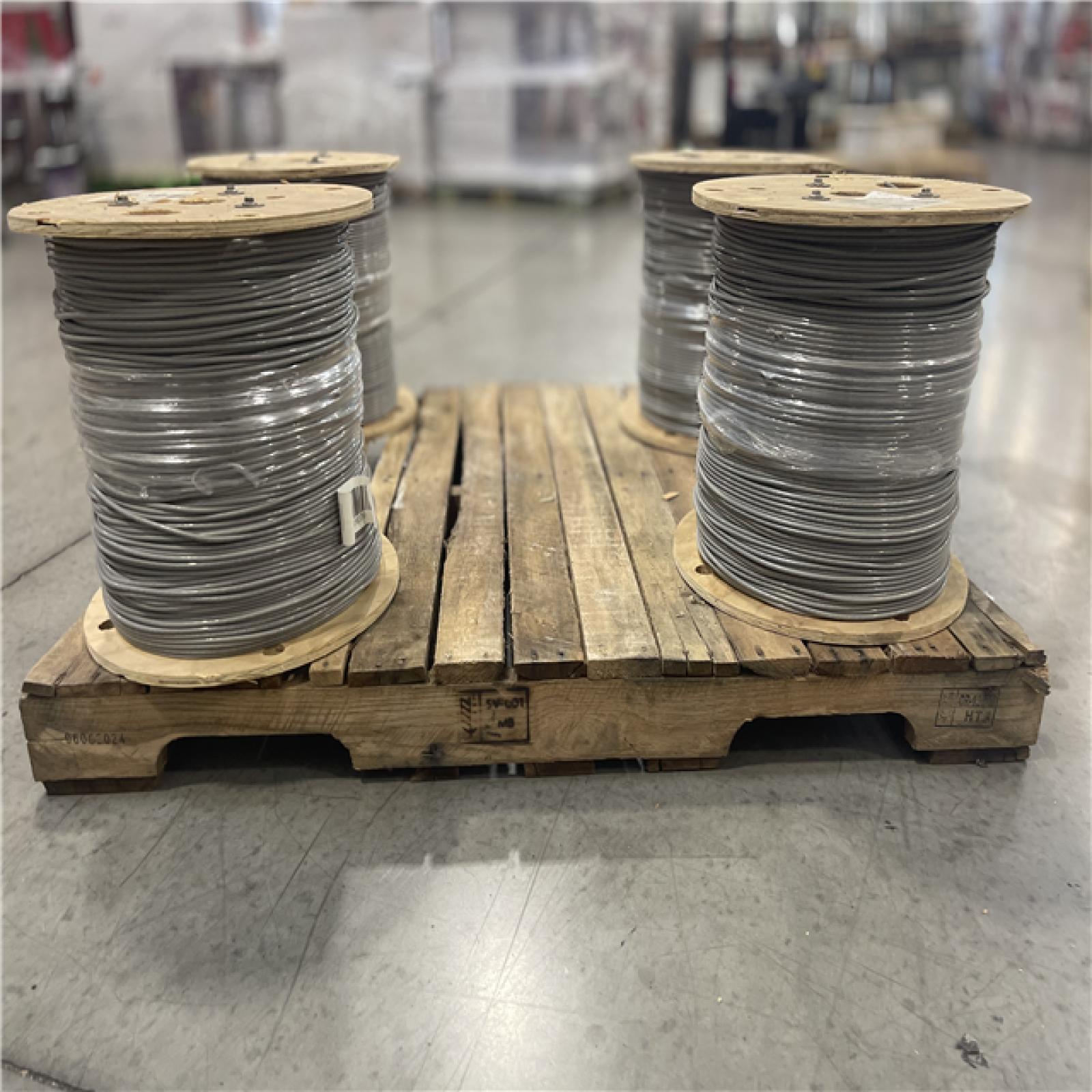 DALLAS LOCATION- Southwire 2 500 ft. 8 Gray Stranded CU SIMpull THHN Wire PALLET- (4 UNITS)(SEE NOTES)