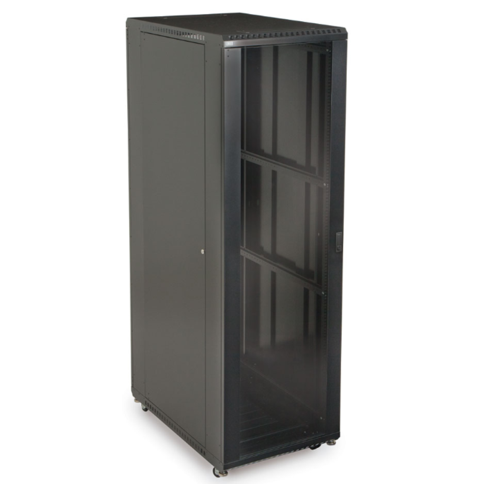 DALLAS LOCATION-  KENDALL HOWARD 42U LINIER® Server Cabinet - Glass/Vented Doors - 36 Depth (BOX 2 OF 2)
