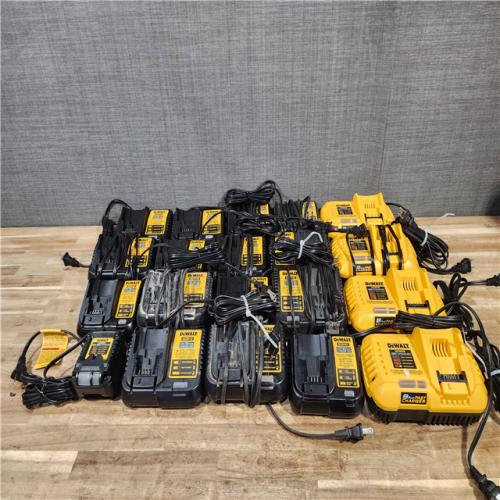 HOUSTON LOCATION - AS-IS DEWALT BATTERY CHARGER PACK QTY - 20