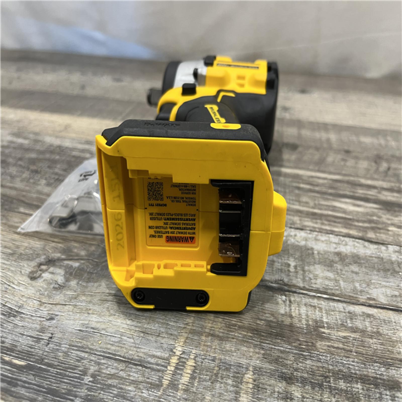 AS-IS DEWALT ATOMIC 20V MAX Cordless Brushless 1/2 in. Variable Speed Impact Wrench (Tool Only)