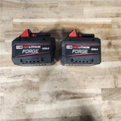 HOUSTON LOCATION - AS-IS MILWAUKEE FORGE BATTERY PACK QTY - 2