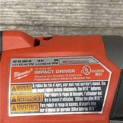 AS-IS Milwaukee FUEL 18V Lithium-Ion Brushless Cordless Hammer Drill and Impact Driver Combo Kit