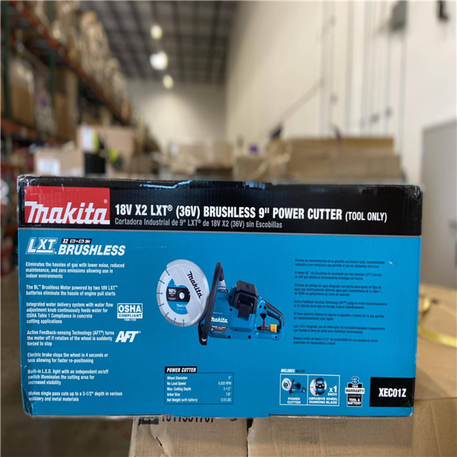 NEW! - Makita (Brand Rating: 4.6/5) 18V X2 LXT Lithium-Ion (36V) Brushless Cordless 9 in. Power Cutter (Tool Only)