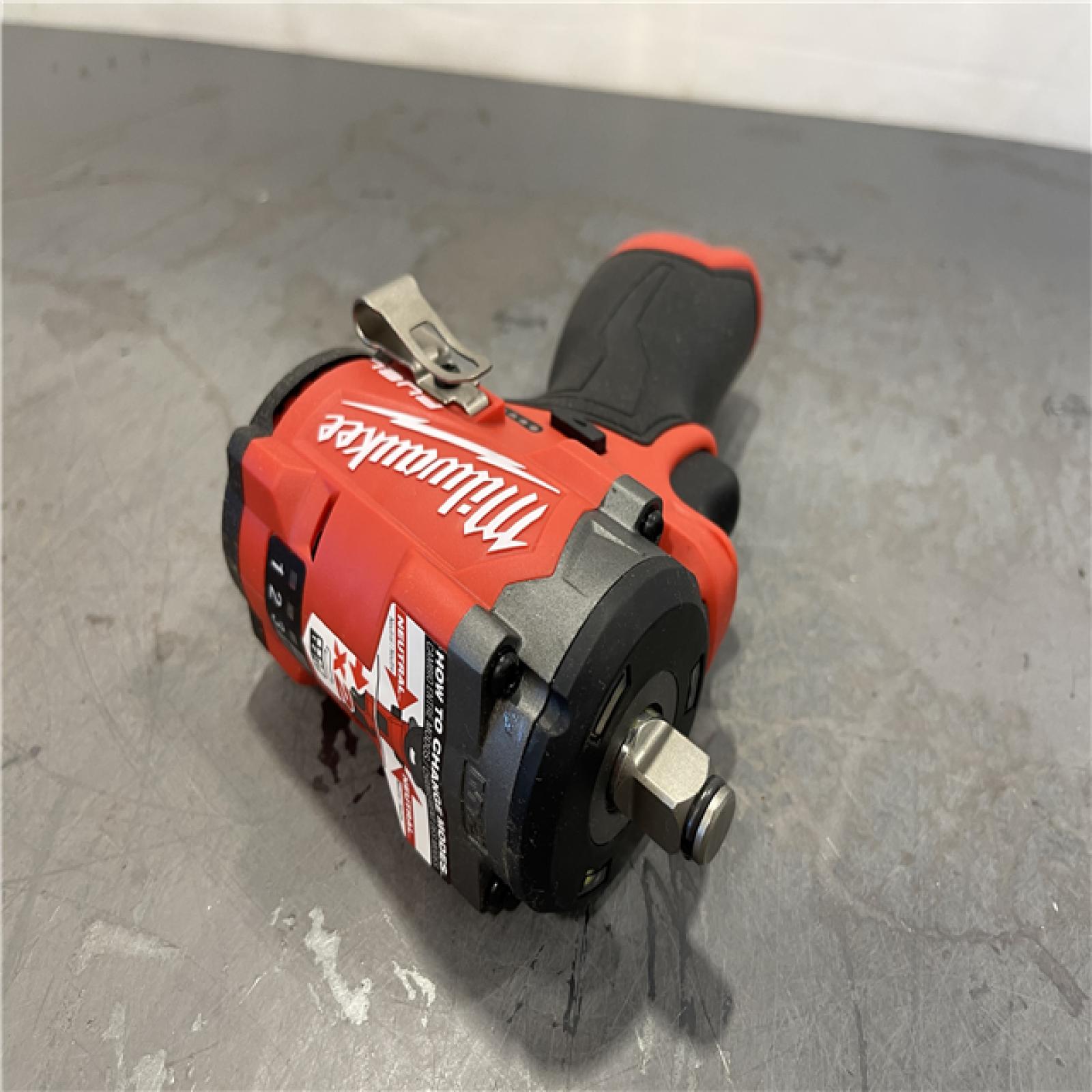 AS-IS - Milwaukee M12 FUEL 12V Lithium-Ion Brushless Cordless Stubby 1/2 in. Impact Wrench