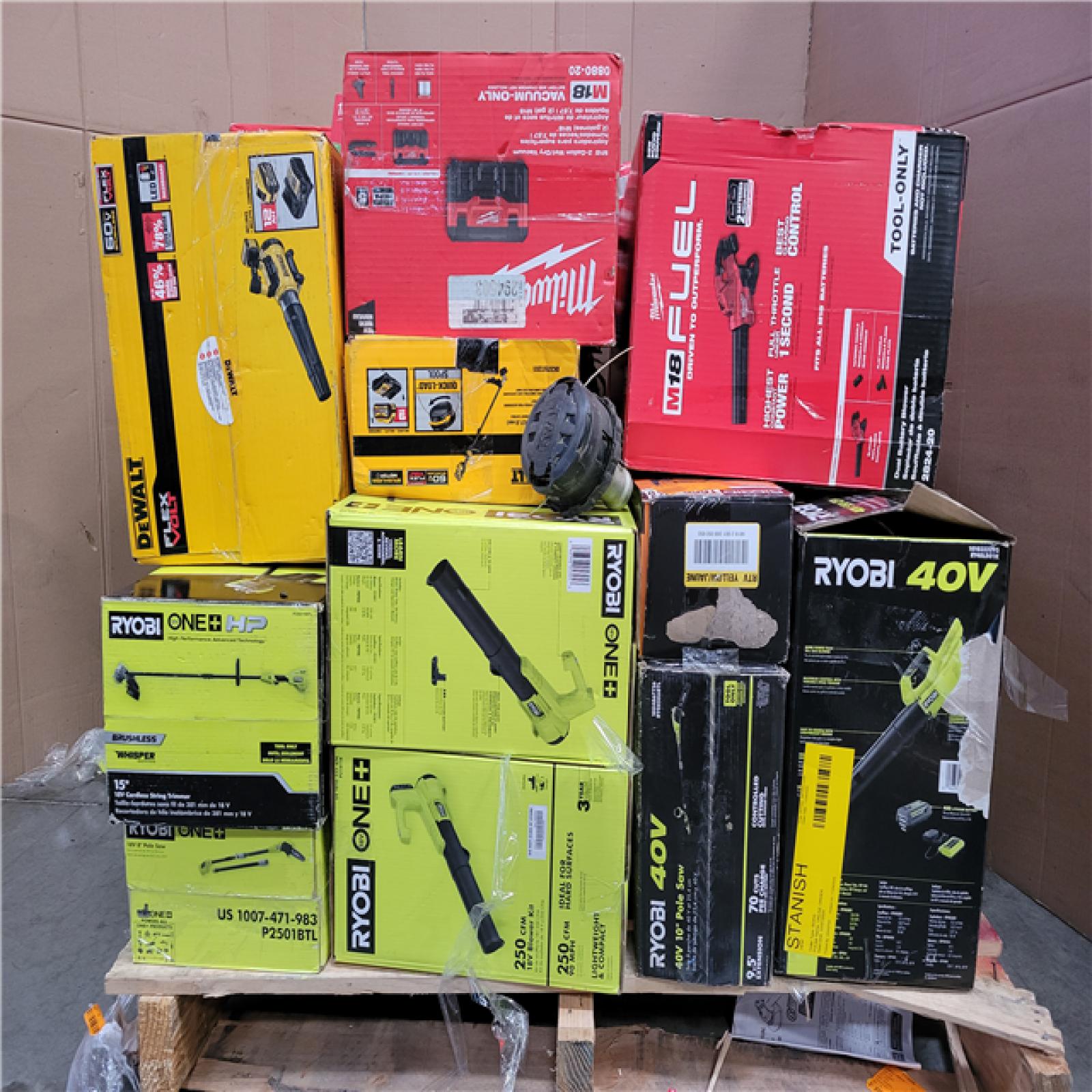 CALIFORNIA AS-IS TOOL PALLET