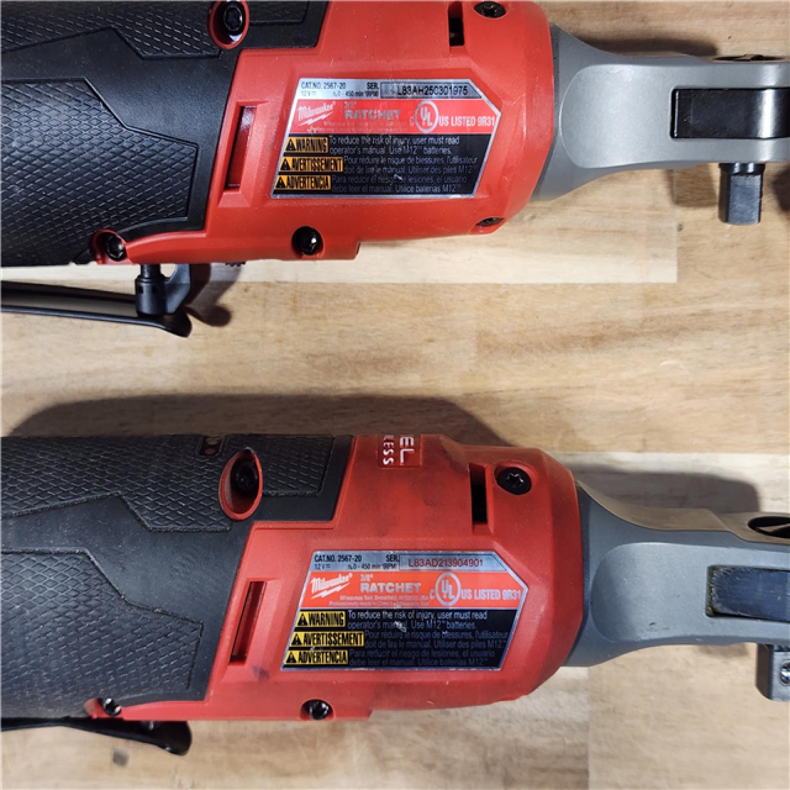 HOUSTON LOCATION - AS-IS MILWAUKEE 4 TOOL COMBO