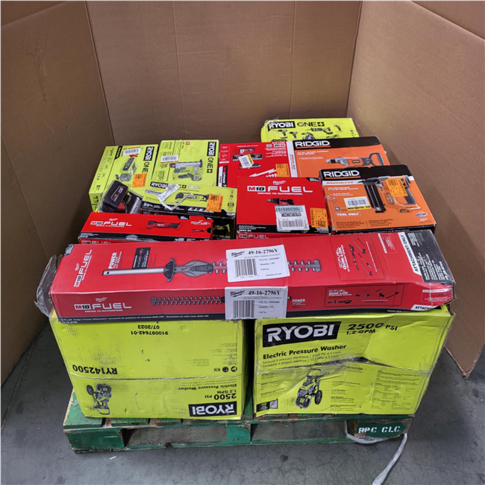 CALIFORNIA AS-IS TOOL PALLET