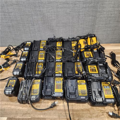 HOUSTON LOCATION - AS-IS DEWALT BATTERY CHARGER PACK QTY - 20