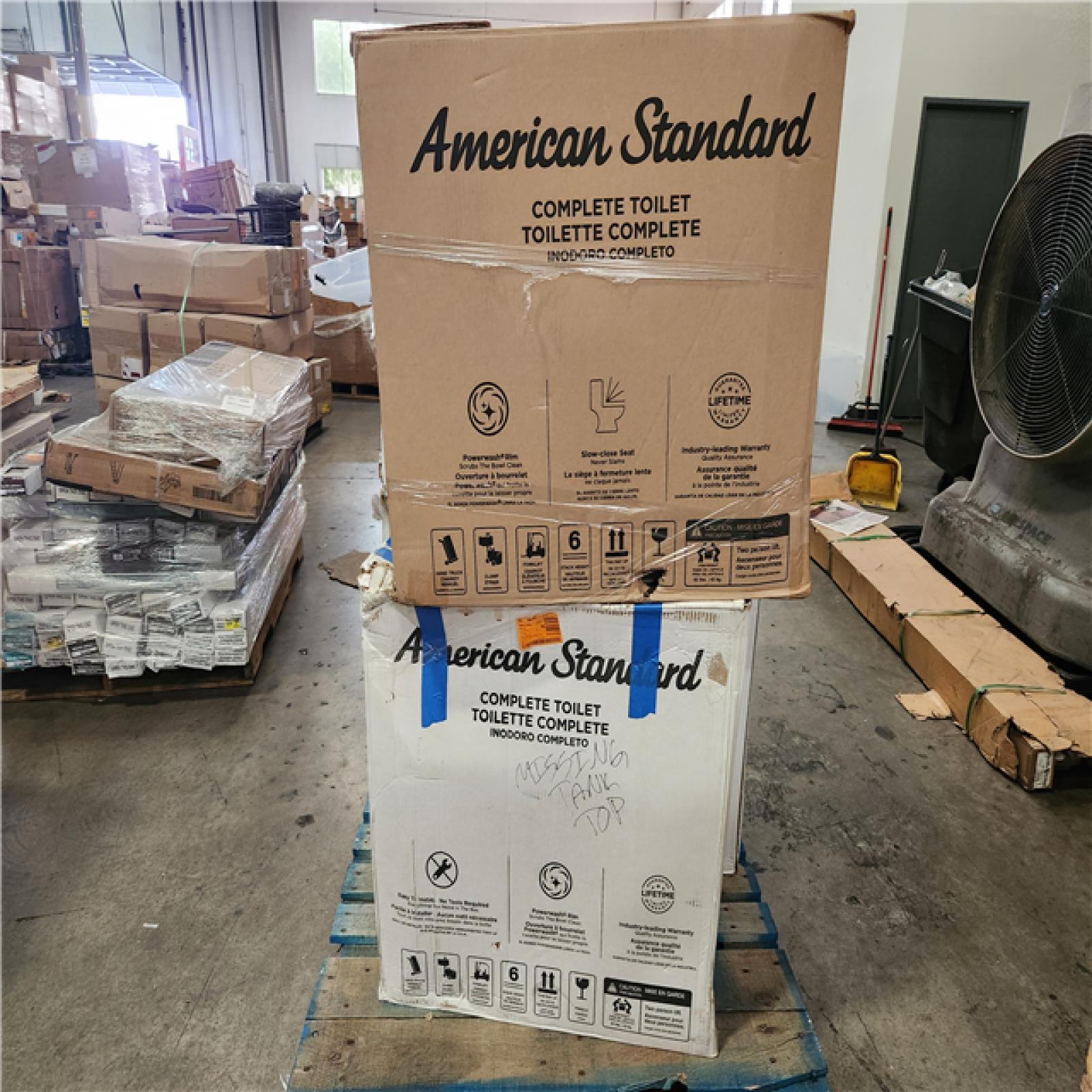 Phoenix AS-IS Mixed American Toilets Pallet (6 Toilets)