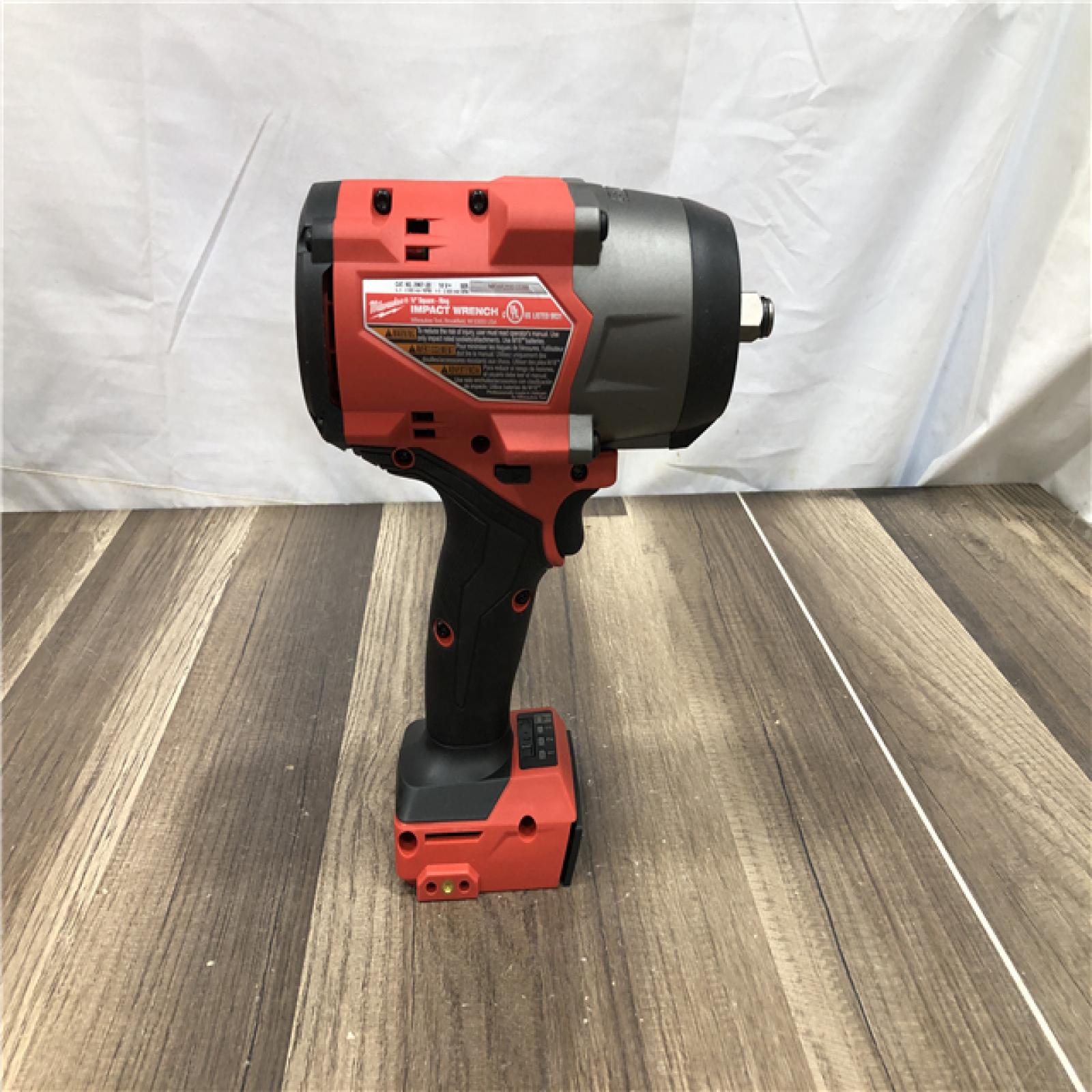 AS-IS Milwaukee FUEL 18V Lithium-Ion Brushless Cordless 1/2 in. Impact Wrench w/Friction Ring Kit