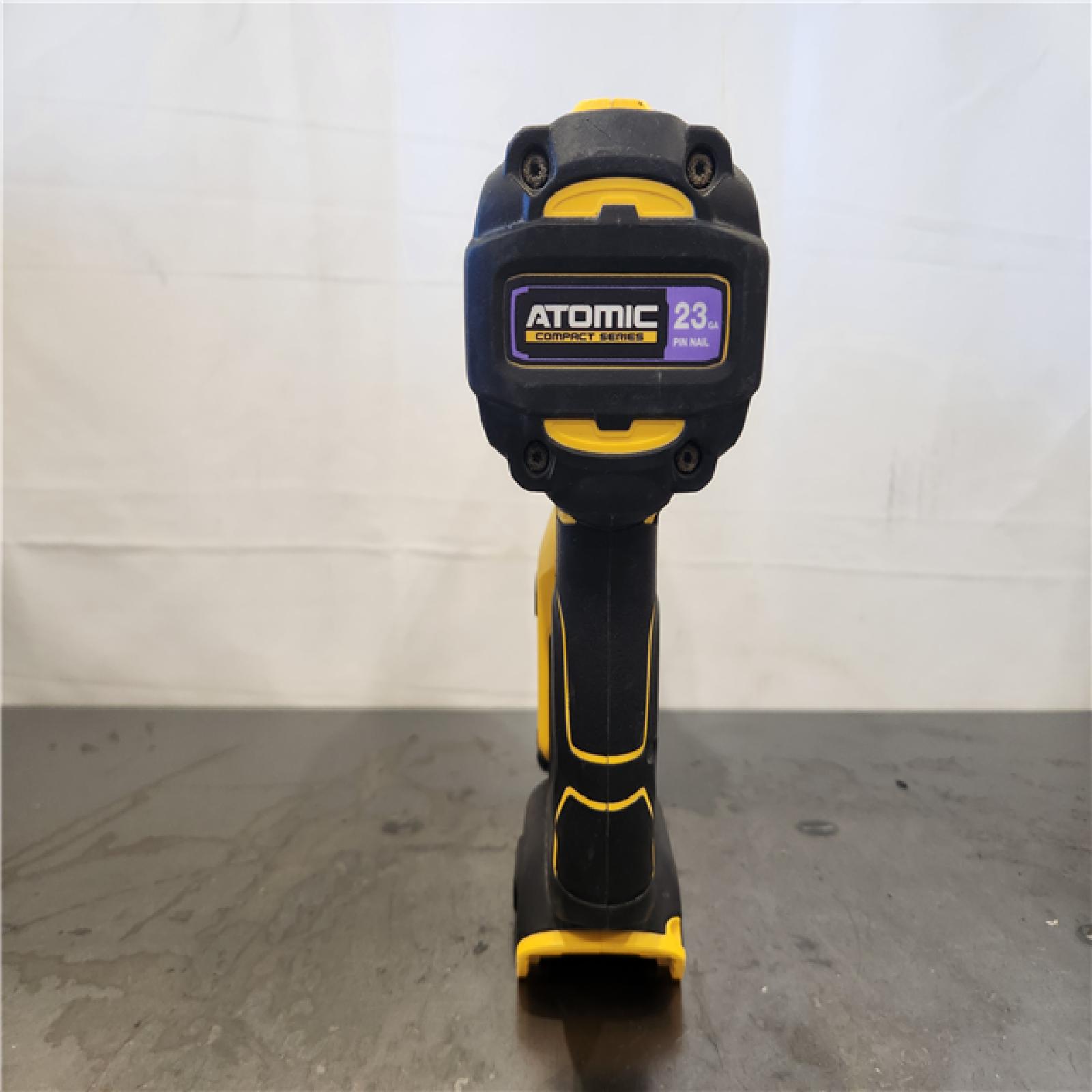 AS-IS- DeWalt 20V MAX 23 Ga. Cordless Compact Pin Nailer Tool Only 20 V