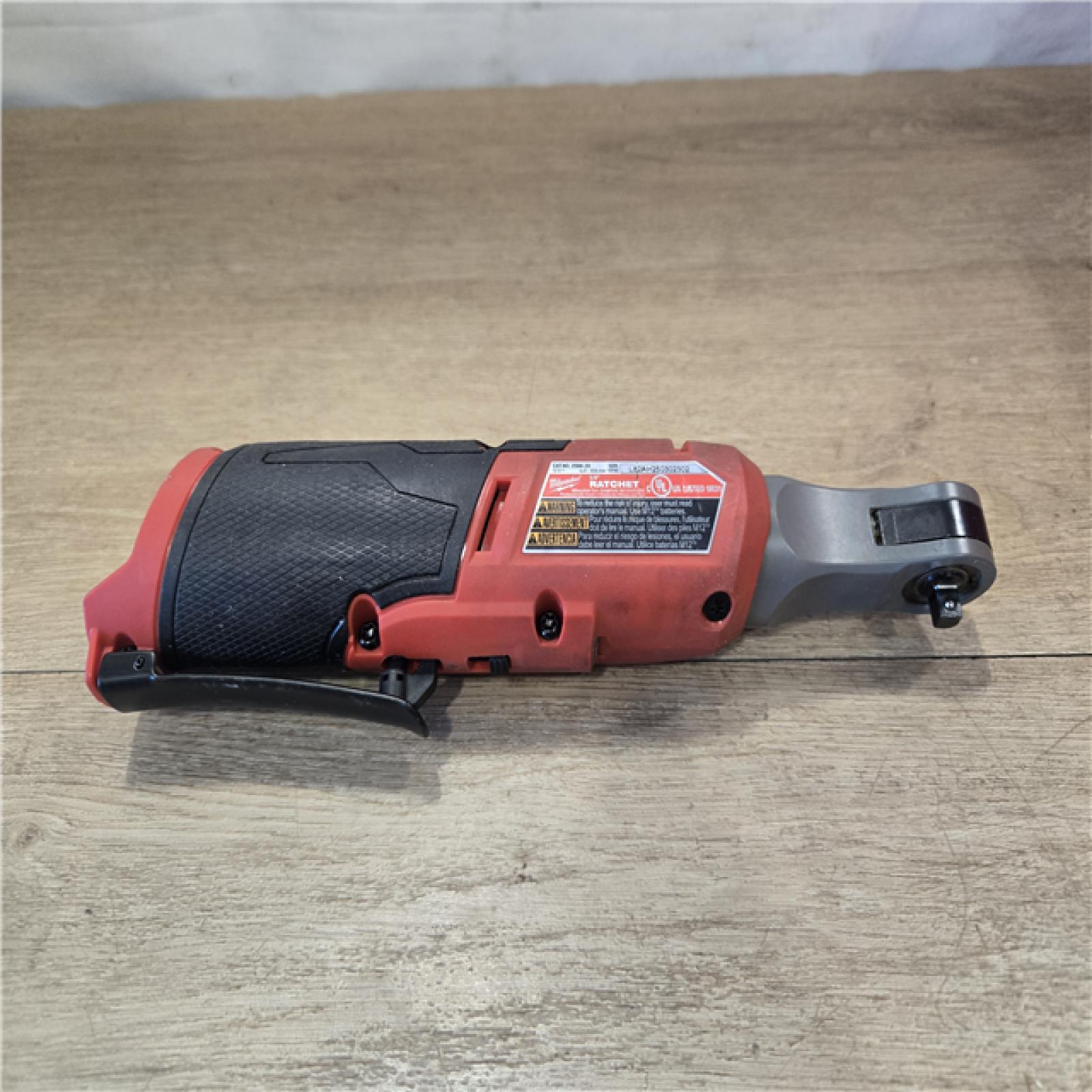 AS-IS Milwaukee FUEL 12V Cordless High Speed 1/4 in. Ratchet (Tool-Only)
