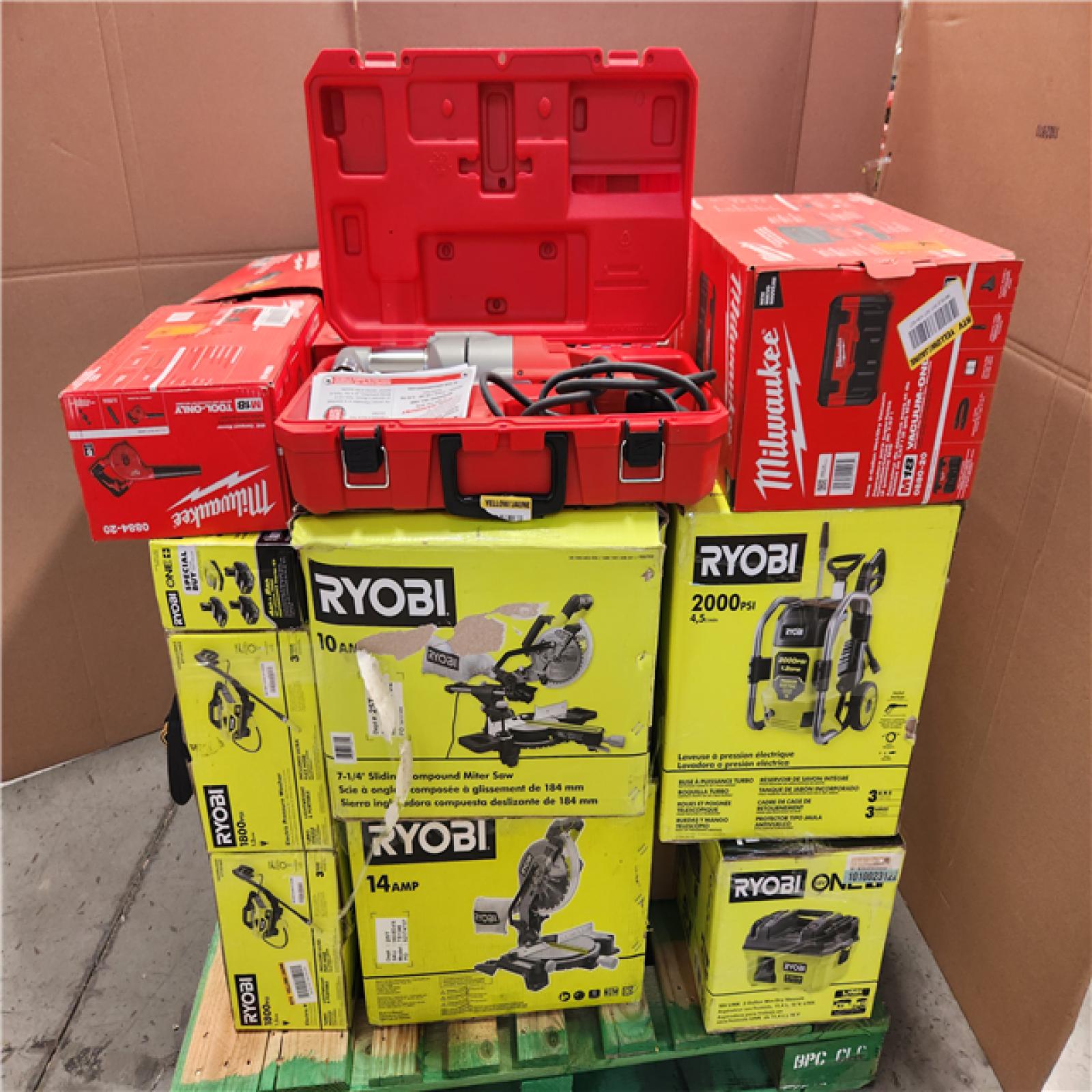CALIFORNIA AS-IS TOOL PALLET