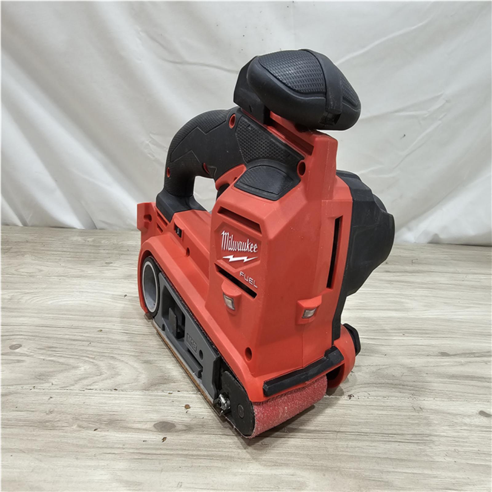 AS-IS Milwaukee FUEL 18-Volt Lithium-Ion Cordless Belt Sander (Tool-Only)