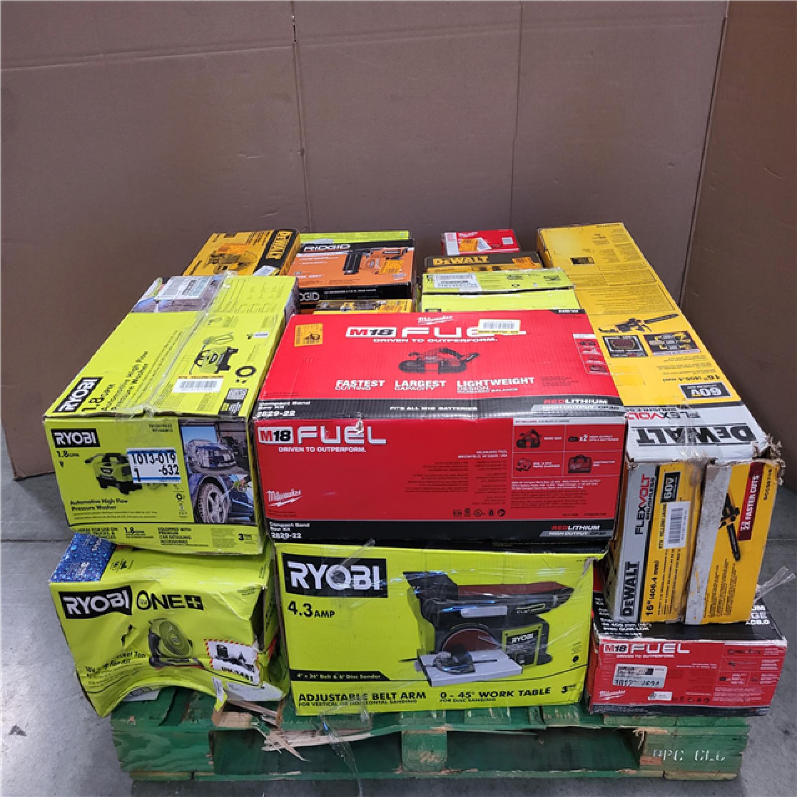 CALIFORNIA AS-IS TOOL PALLET