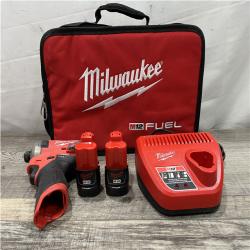 AS-IS Milwaukee FUEL SURGE 12V Lithium-Ion Brushless Cordless 1/4 in. Hex Impact Driver Compact Kit