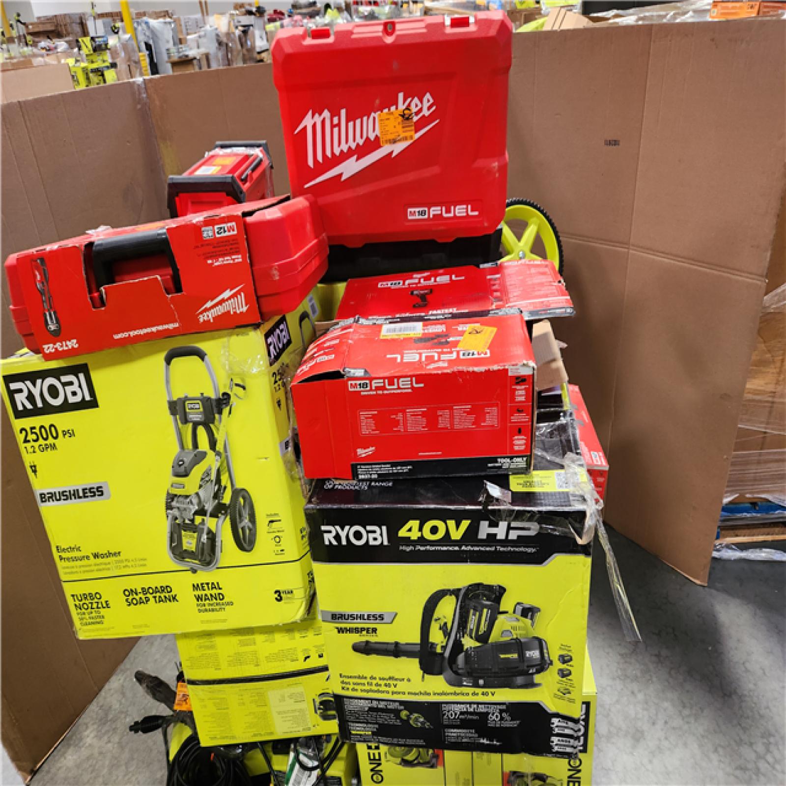 CALIFORNIA AS -IS  TOOL PALLET
