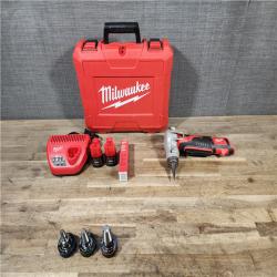 HOUSTON LOCATION - AS-IS M12 12-Volt Lithium-Ion Cordless PEX Expansion Tool Kit with (2) 1.5 Ah Batteries  (3) Expansion Heads and Hard Case