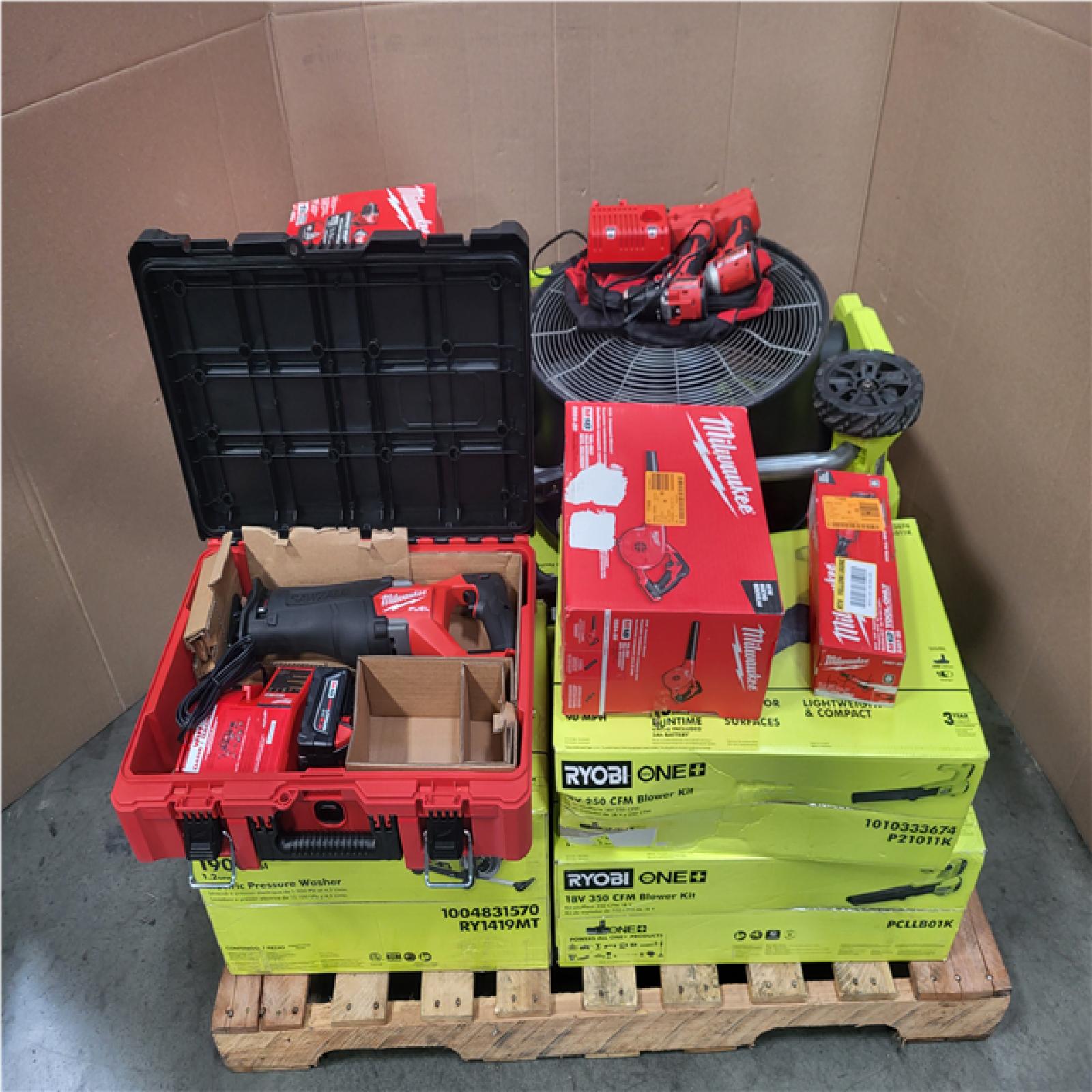 CALIFORNIA AS-IS TOOL PALLET