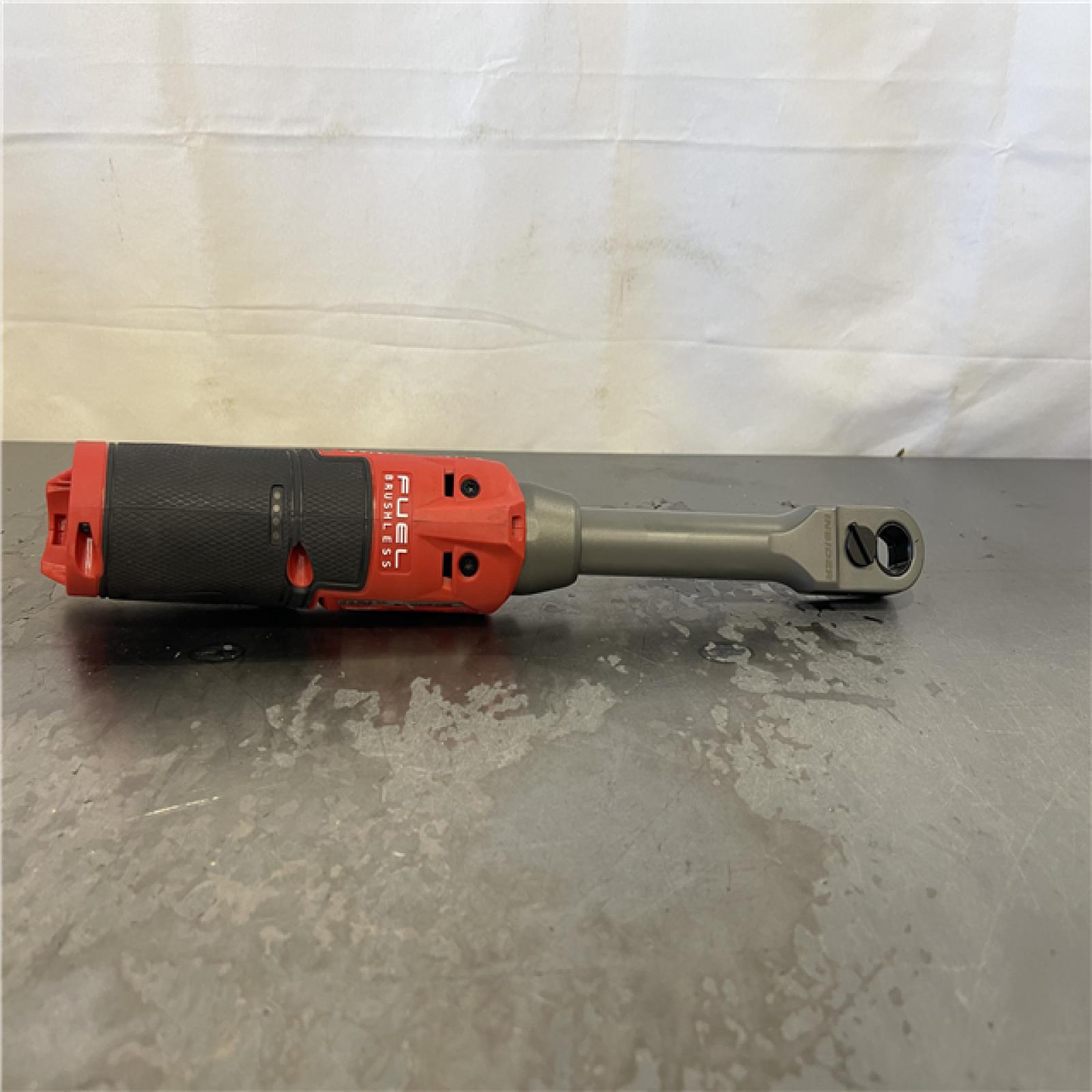 AS-IS- Milwaukee M12 FUEL INSIDER Extended Reach Box Ratchet (Tool-Only)