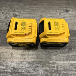AS-IS DEWALT 20V MAX Premium Lithium-Ion 4.0Ah Battery Pack (2 Pack)