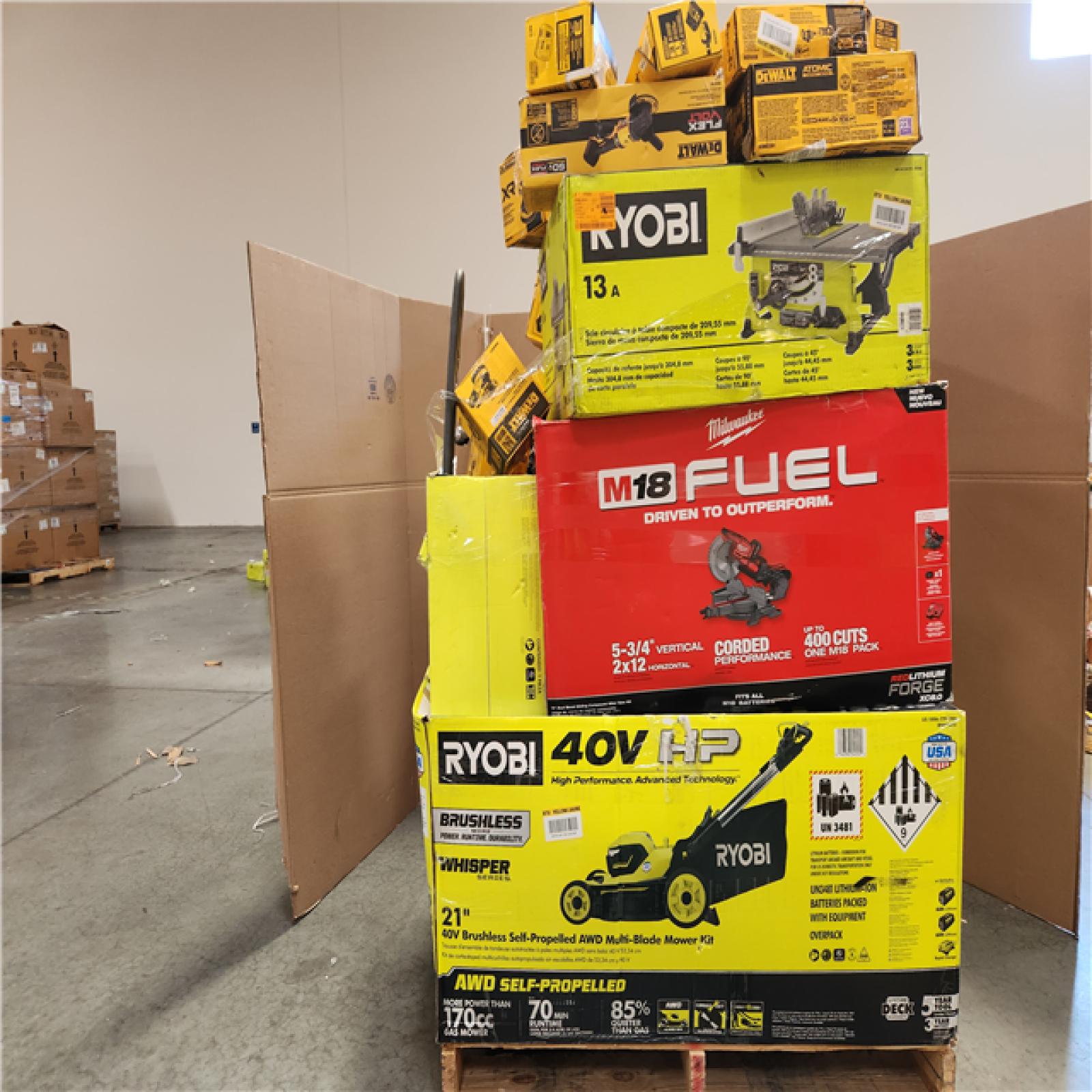 CALIFORNIA AS-IS TOOL PALLET