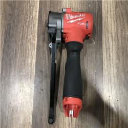 AS-IS Milwaukee  FUEL 12V Lithium-Ion Brushless Cordless 1/2 in. x 18 in. Bandfile (Tool-Only)