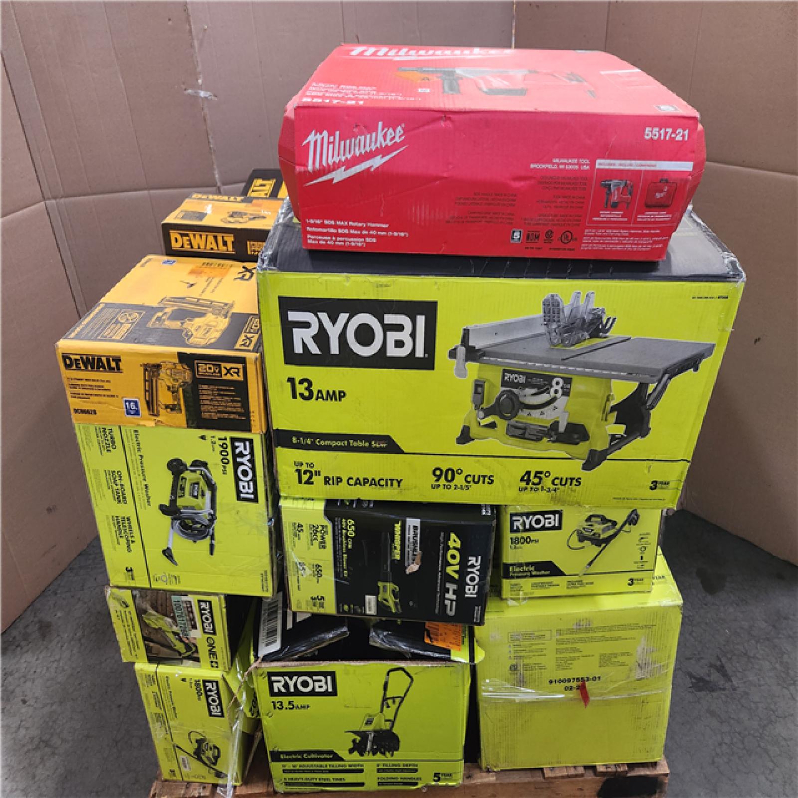 CALIFORNIA AS-IS TOOL PALLET