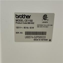 AS-IS Brother CE1150 Computerized Sewing Machine with 110 Built-in Stitches