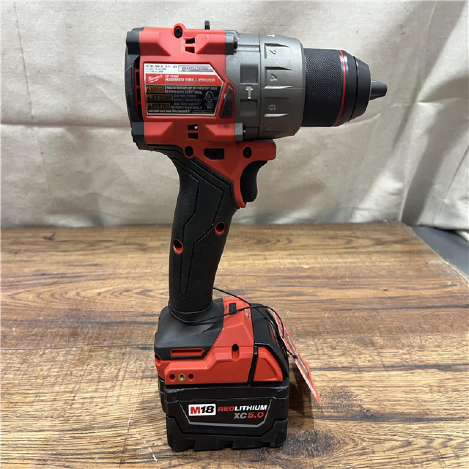 AS-IS M18 FUEL 18V Lithium-Ion Brushless Cordless Hammer Drill and Impact Driver Combo Kit (2-Tool) with 2 Batteries