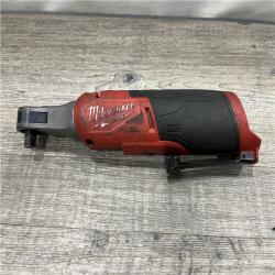 AS-IS Milwaukee FUEL 12V Lithium-Ion Brushless Cordless High Speed 3/8 in. Ratchet Kit