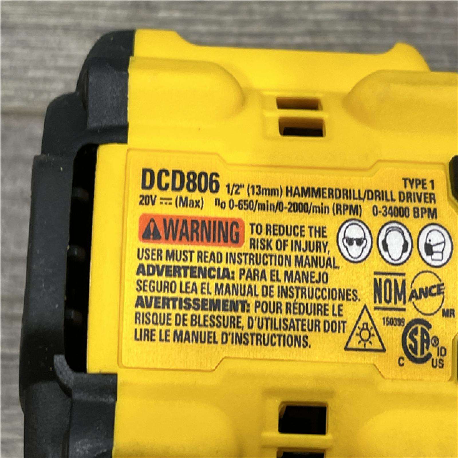 AS-IS DEWALT 20V XR Lithium-Ion Cordless 2-Tool Combo Kit