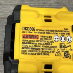 AS-IS DEWALT 20V XR Lithium-Ion Cordless 2-Tool Combo Kit