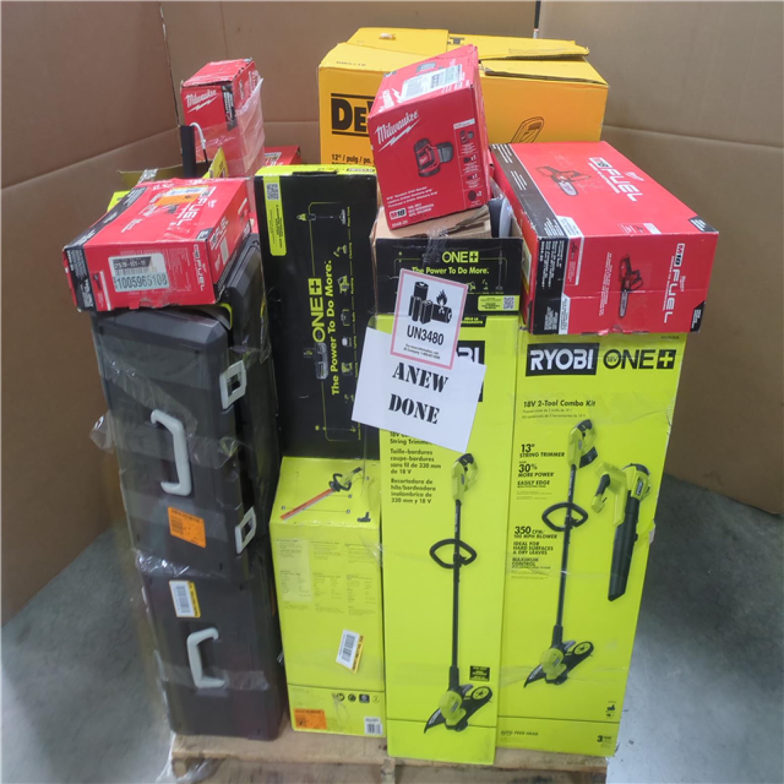 CALIFORNIA AS-IS TOOL PALLET