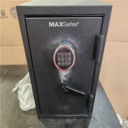 Phoenix NEW MAXSafes 1.0 cu. ft. Fireproof and Waterproof Safe with Electronic Digital Key Pad Access in Black