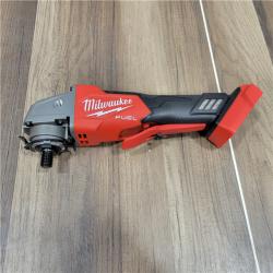 AS-IS Milwaukee 2880-20 M18 FUEL 18-Volt Lithium-Ion Brushless Cordless 4-1/2 in./5 in. Grinder W/Paddle Switch (Tool-Only)