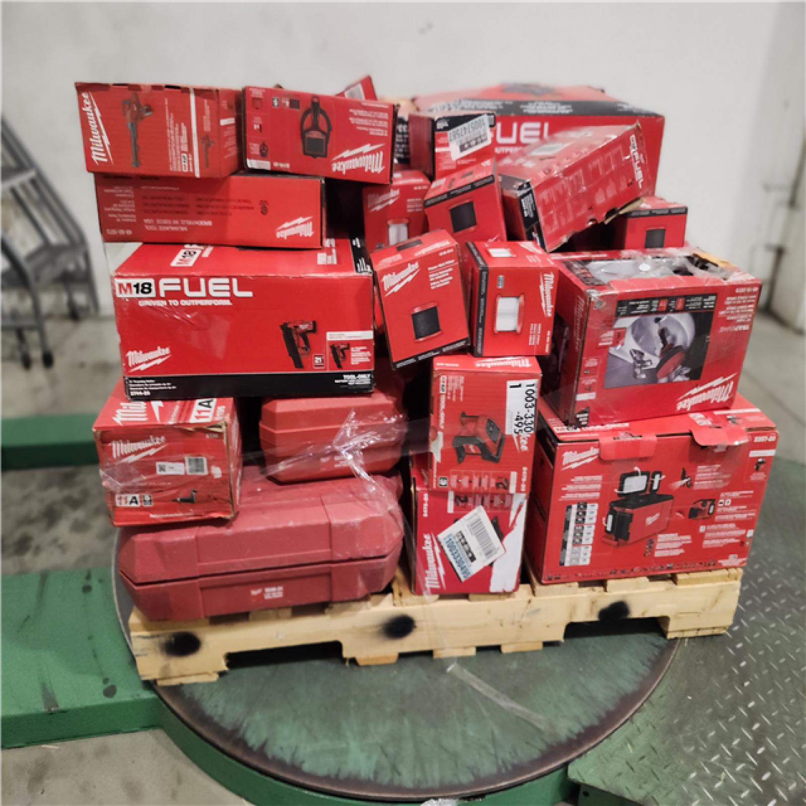 Dallas Location - As-Is MILWAUKEE Tool Pallet