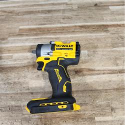 Houston Location AS-IS DEWALT ATOMIC 20V MAX Cordless Brushless 3/8 in.Variable Speed Impact Wrench (Tool Only)