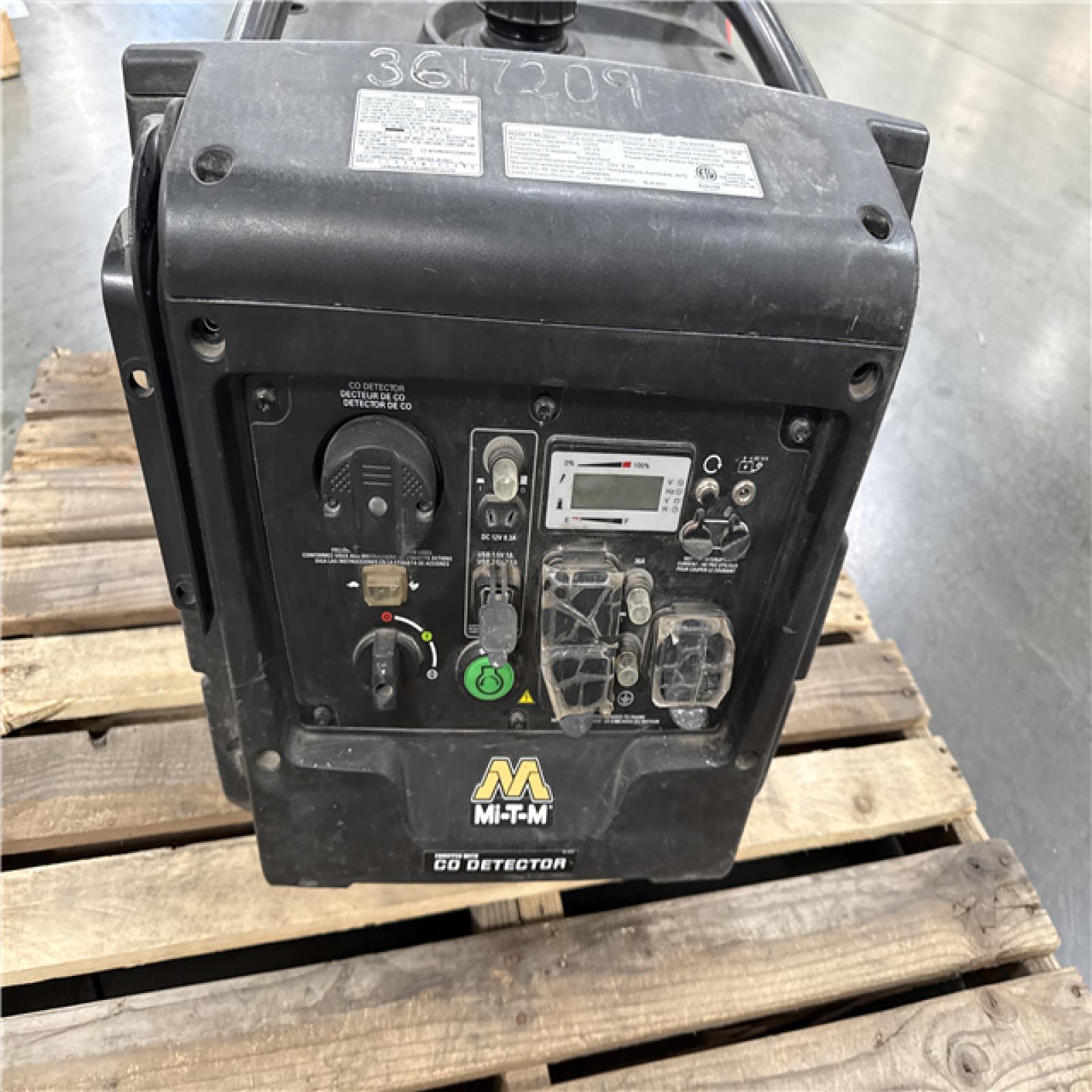 California AS-IS Mi-T-M Generator portable