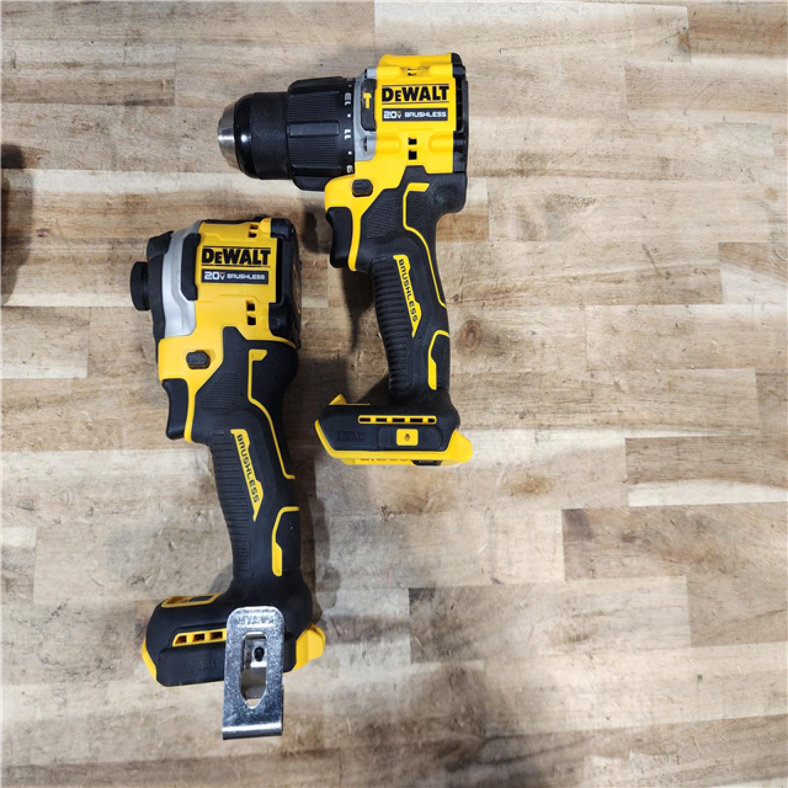 HOUSTON LOCATION - AS-IS DEWALT 2 TOOL COMBO KIT W/ (2) BATTERY & CHARGER