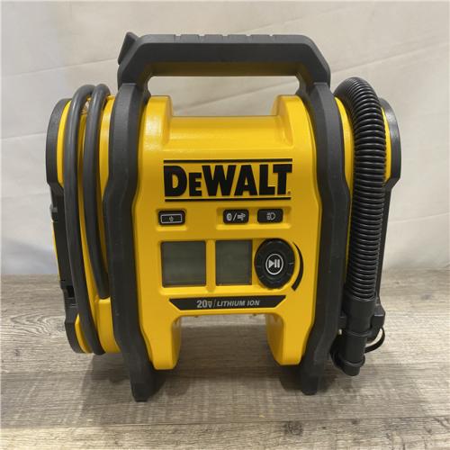AS-IS DEWALT 20V MAX Cordless Electric Portable Inflator (Tool Only)