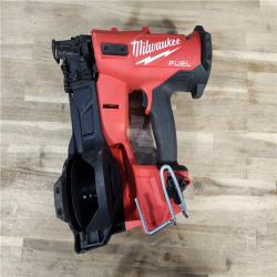 HOUSTON LOCATION - AS-IS M18 FUEL 18-Volt Lithium-Ion Brushless Cordless Coil Roofing Nailer (Tool Only)