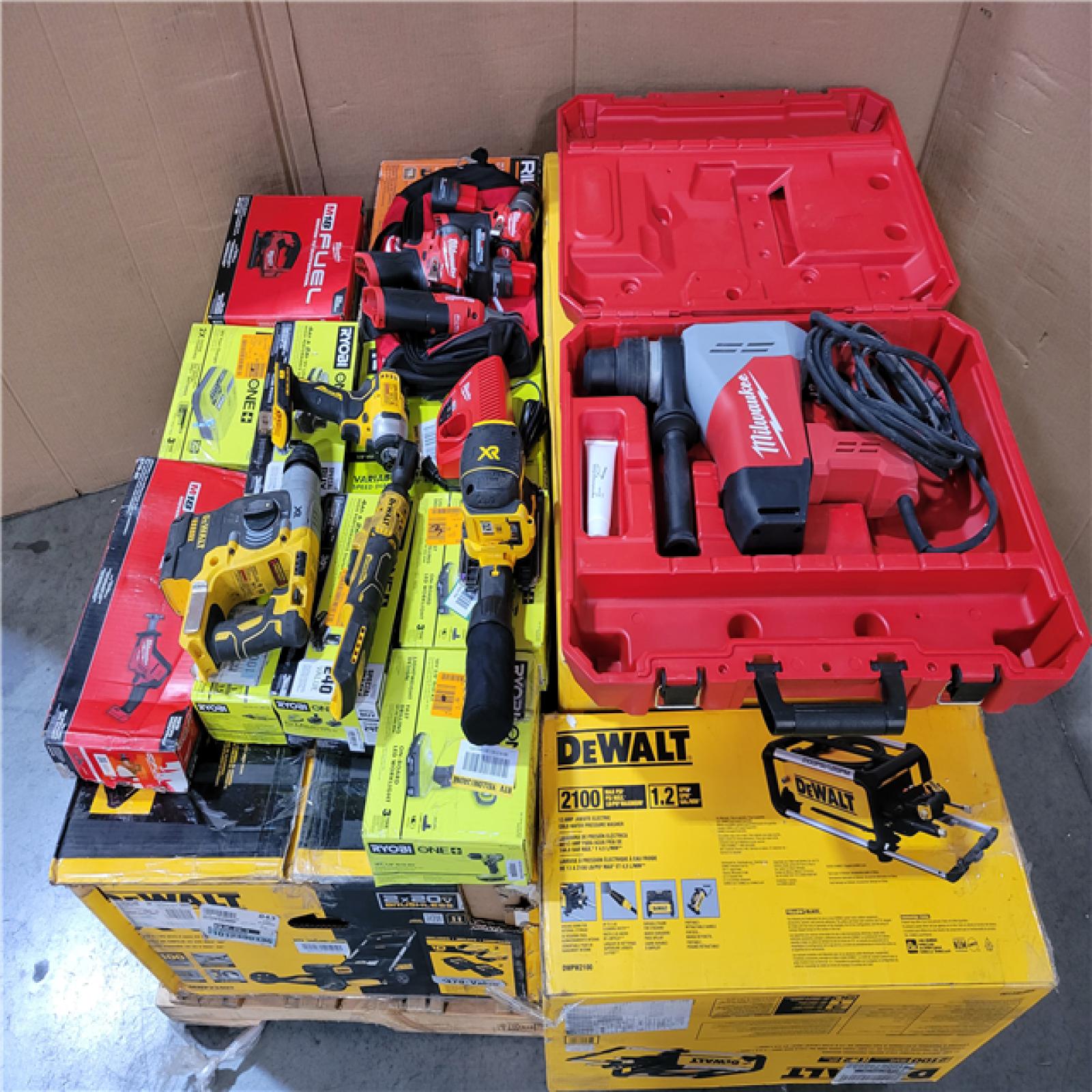 CALIFORNIA AS-IS TOOL PALLET